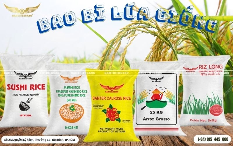 bao bì lúa giống